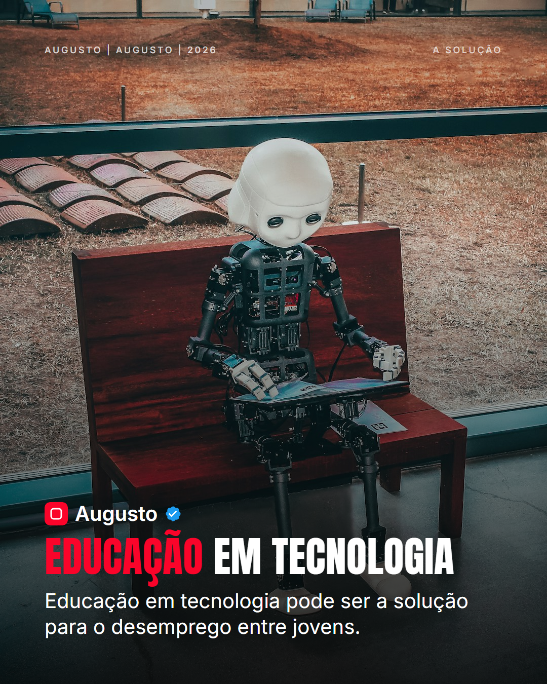 Solução da narrativa sobre educação em tecnologia